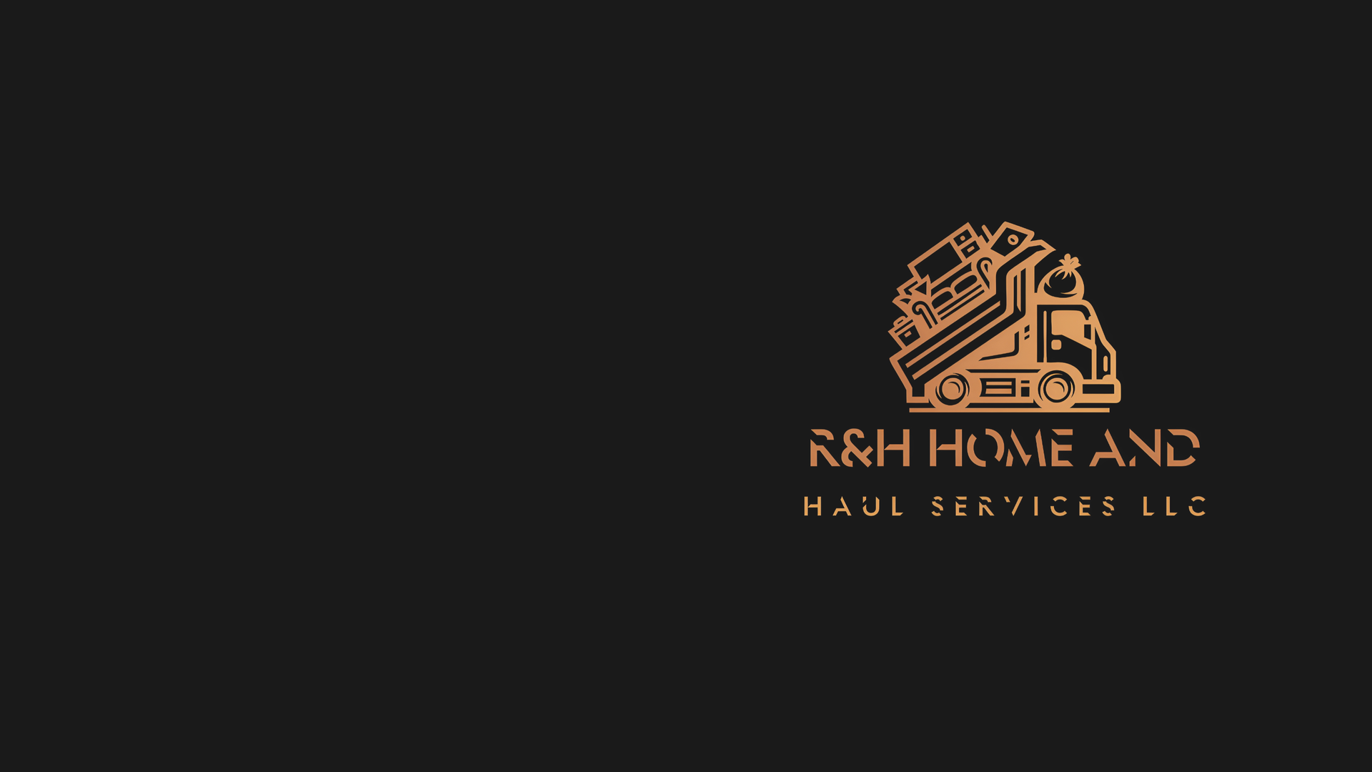R&H Home and Haul Services logo